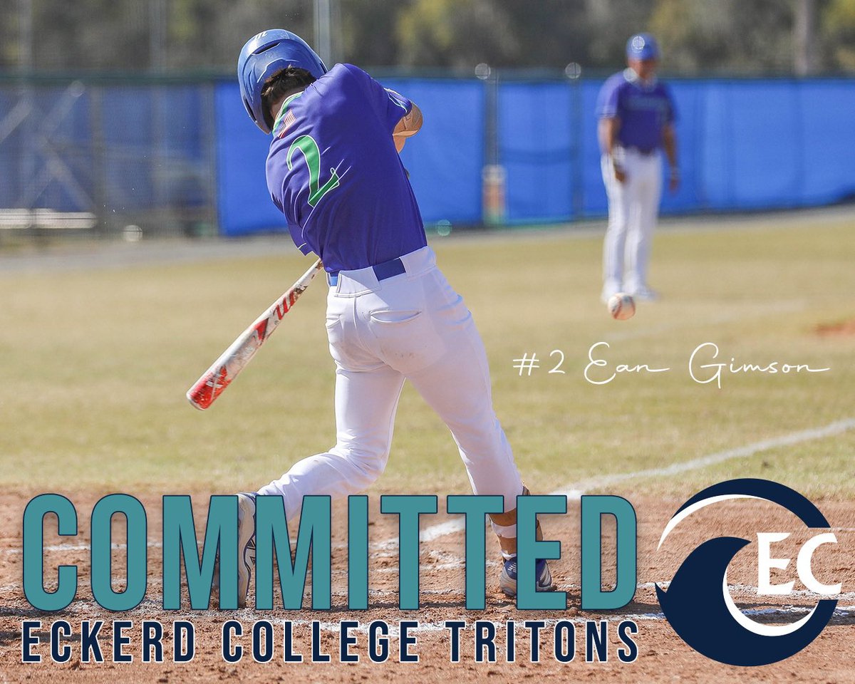Congrats to Lakehawk SS <a href="/ejgimson17/">Ean Gimson</a> on his commitment to <a href="/ECTritons/">Eckerd Tritons</a> baseball! Ean has been a so consistent for us over the last two years! He’s a fantastic student &amp; an amazing teammate! Well done Gimmy! #WingsUp