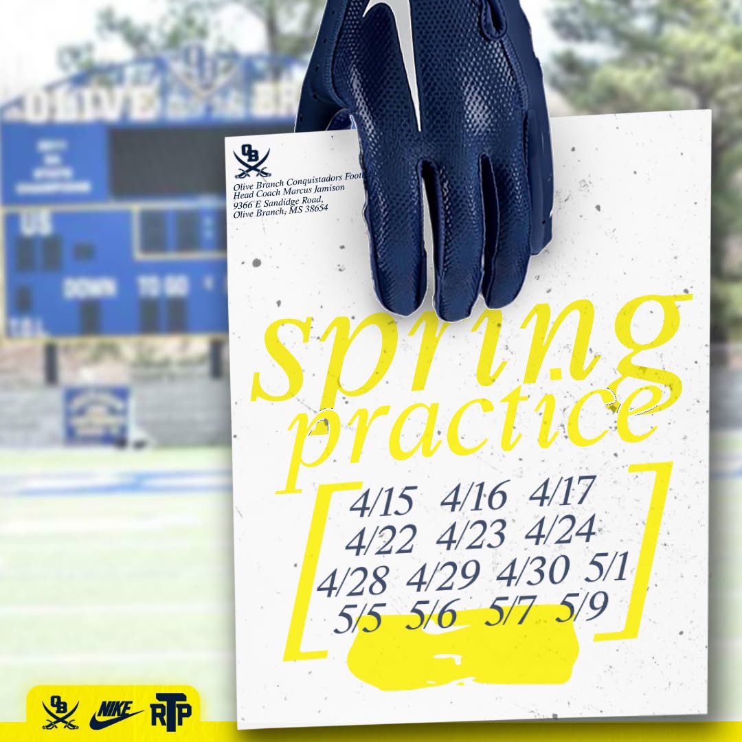 SPRING BALL IS THAT YOU? 👀

🚨🚨 COLLEGE COACHES 🚨🚨

If you have any questions please contact our Head Football Coach <a href="/CoachJ1906/">Marcus Jamison</a> via DM or email Marcus.jamison@dcsms.org 

#RTP | #RecruitOB 🔵🟡⚔️