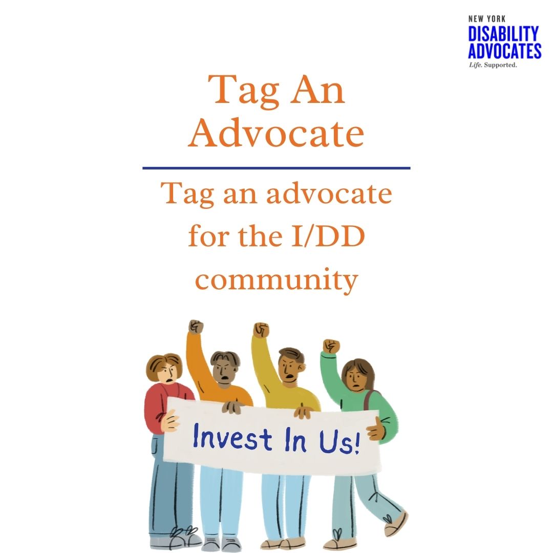 NYDisabilityAdv's tweet image. Do you know someone who is always advocating for or supporting individuals with disabilities? Reply and tag the. Let’s celebrate their efforts! 👏

#TagAFriend