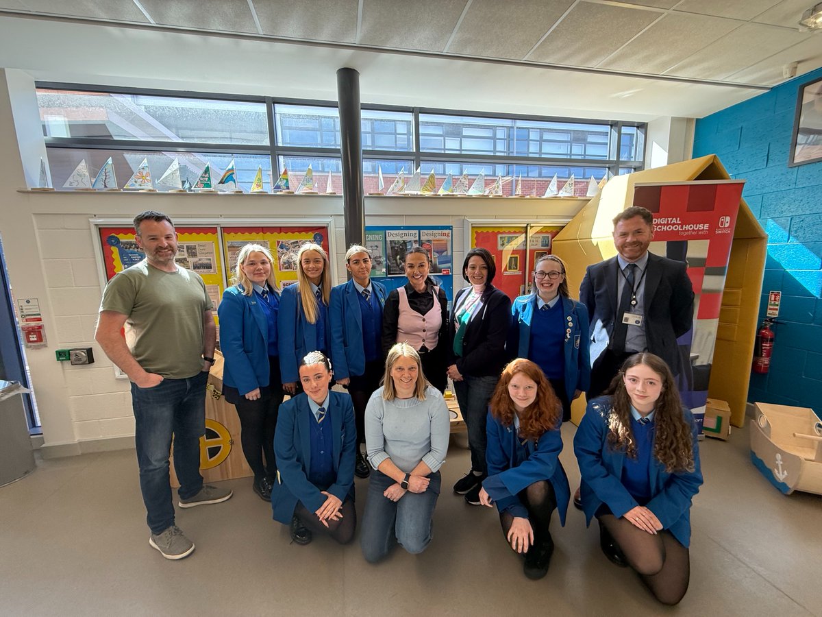 Today, we had the privilege of hosting an incredible entrepreneurship talk organised by Jenny Ervine from Raise Ventures &amp; featuring Clare Ryan from ITUS Protect, Katrina Bradley from Numerasee, Seamus Cushley from Moyola &amp; Year 12 pupil Eimear from Everlasting Memories (1/2)