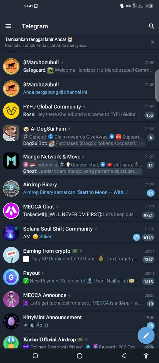 HandZos's tweet photo. @mbzbofficial Done 🔥
LFG 🔥

My TG : @0xhandzos

Address: F4JvnmQBbHJURnq68EGFdcvGSNTxAJi5eXZJs1KU3FK8 https://t.co/hLQC2unUnv