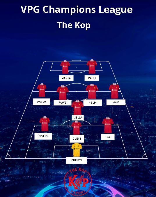 The Kop (@vpg_thekop) on Twitter photo Starting 11 for the <a href="/VPGEurope/">Virtual Pro Gaming | Europe</a> Champions League.
21:45 vs. <a href="/TeamGMask/">Team GMask</a>
22:10 vs. <a href="/MHSCEsport/">MHSC Esport</a>
Lets get the points tonight. Starting 11 for the <a href="/VPGEurope/">Virtual Pro Gaming | Europe</a> Champions League.
21:45 vs. <a href="/TeamGMask/">Team GMask</a>
22:10 vs. <a href="/MHSCEsport/">MHSC Esport</a>
Lets get the points tonight.