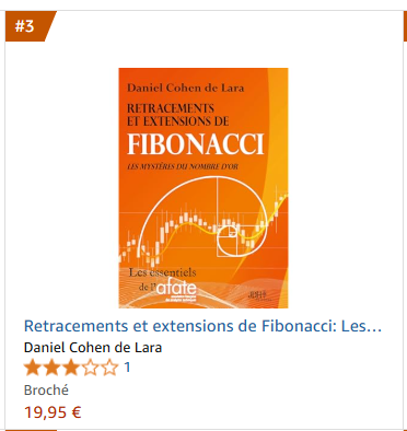 AfateNews's tweet image. Le dernier ouvrage de Daniel Cohen de Lara &quot;Retracements et extensions de Fibonacci&quot; dans la collection d&apos;apprentissage de l&apos;analyse technique &quot;Les essentiels de l&apos;Afate&quot;, sur le podium des ventes de sa catégorie chez Amazon.
#retracementsdefibonacci #extensionsdefibonacci