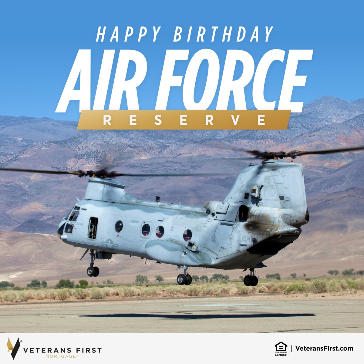 Veterans First (@veteransfirst) on Twitter photo Today, we wish a happy birthday to the Air Force Reserve. This mighty group has been serving their country over 75 years, enacting change around the world. Show your appreciation in the comments for these brave men and women. Today, we wish a happy birthday to the Air Force Reserve. This mighty group has been serving their country over 75 years, enacting change around the world. Show your appreciation in the comments for these brave men and women.