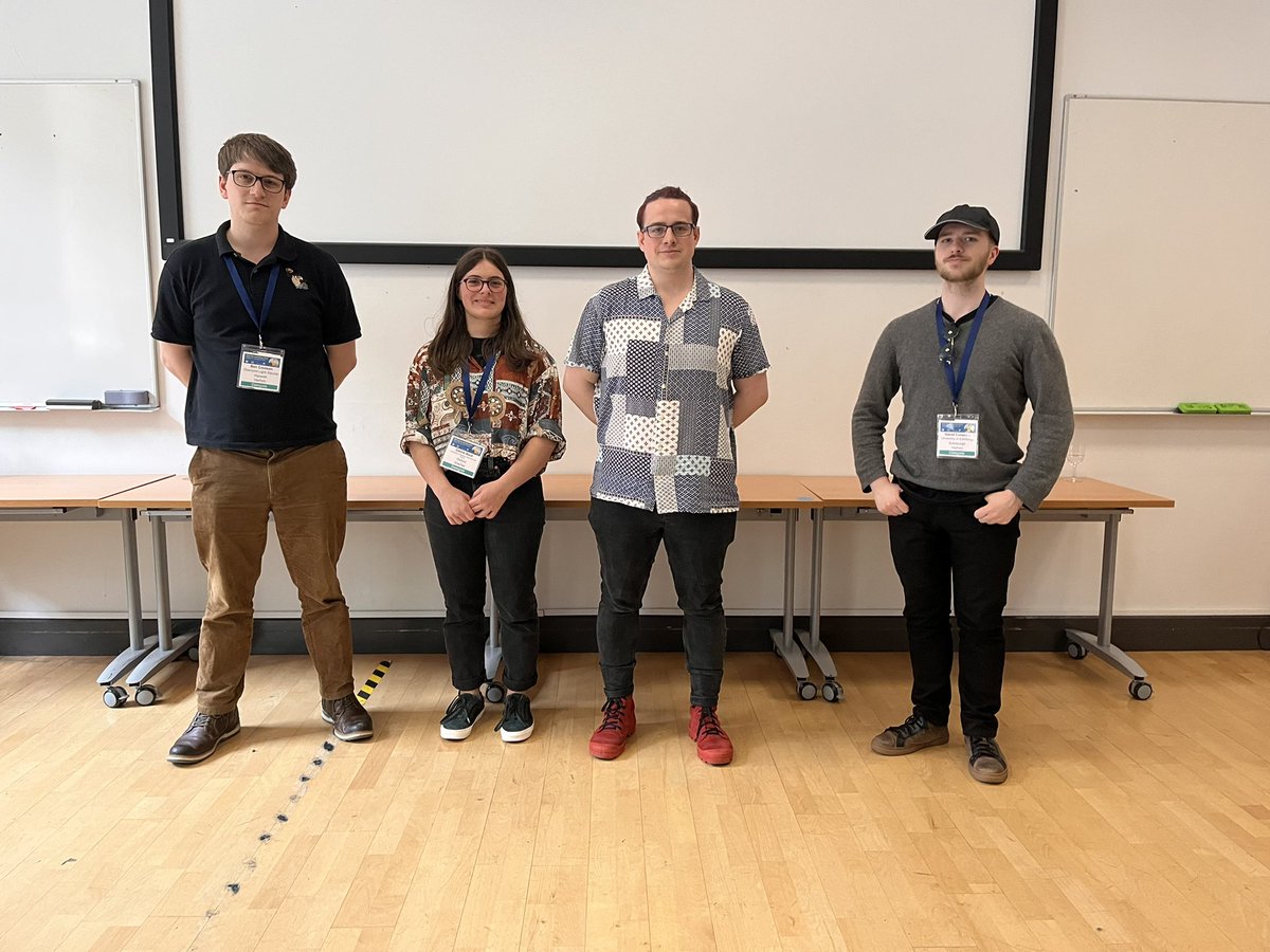 ESCG (@escg_bca) on Twitter photo It’s been an excellent start to our satellite meeting in Leeds today! Everything from superconductors to crystal growth to high pressure - thanks to all our speakers and chairs so far! It’s been an excellent start to our satellite meeting in Leeds today! Everything from superconductors to crystal growth to high pressure - thanks to all our speakers and chairs so far!