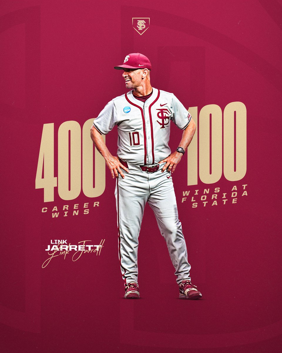 4️⃣0️⃣0️⃣ and 1️⃣0️⃣0️⃣

Congrats to Coach Jarrett on two milestone wins this weekend! 👏