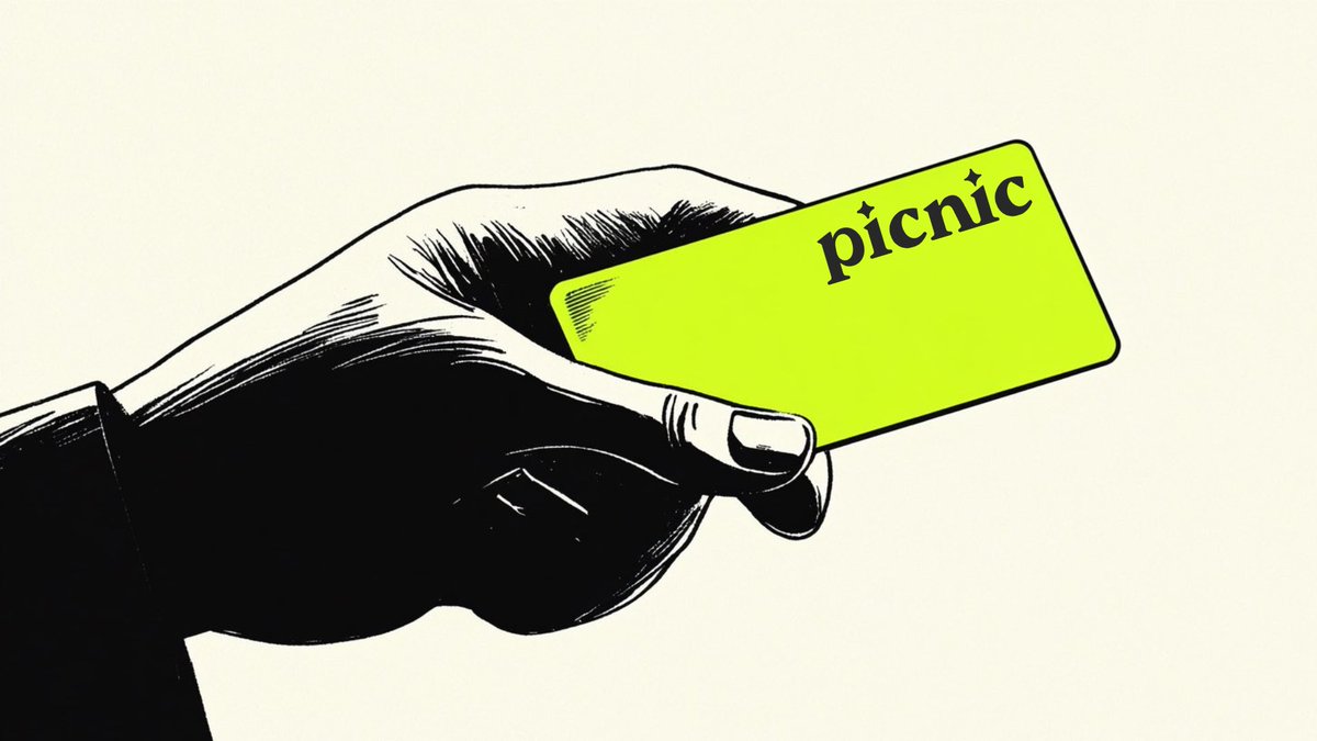 usePicnicBR's tweet image. 🧵 Como vai funcionar o cartão da @usepicnic?

✨ Spoiler: é simplesmente absurdo. Sem taxa, instantâneo e com cotação melhor que a concorrência.

🧶 Vem entender. Puxa o fio 👇