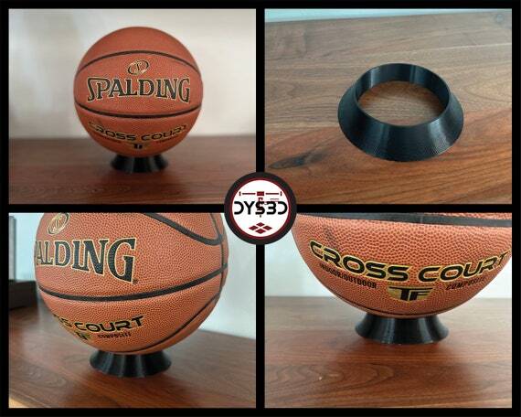 DYS3DPrints's tweet image. New item just hit the shop! Custom Display Stand for Soccer and Basketball Collectibles by DYS3D