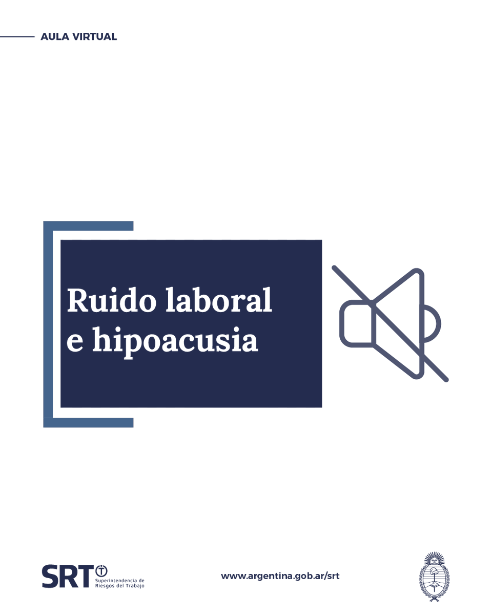 SRTArgentina's tweet photo. RUIDO EN EL ÁMBITO LABORAL 

¿Sabías que el ruido es uno de los contaminantes laborales más comunes? 
👩🏻🔎En esta publicación te contamos más ► Deslizá sobre las imágenes https://t.co/1X7bJKEmEl