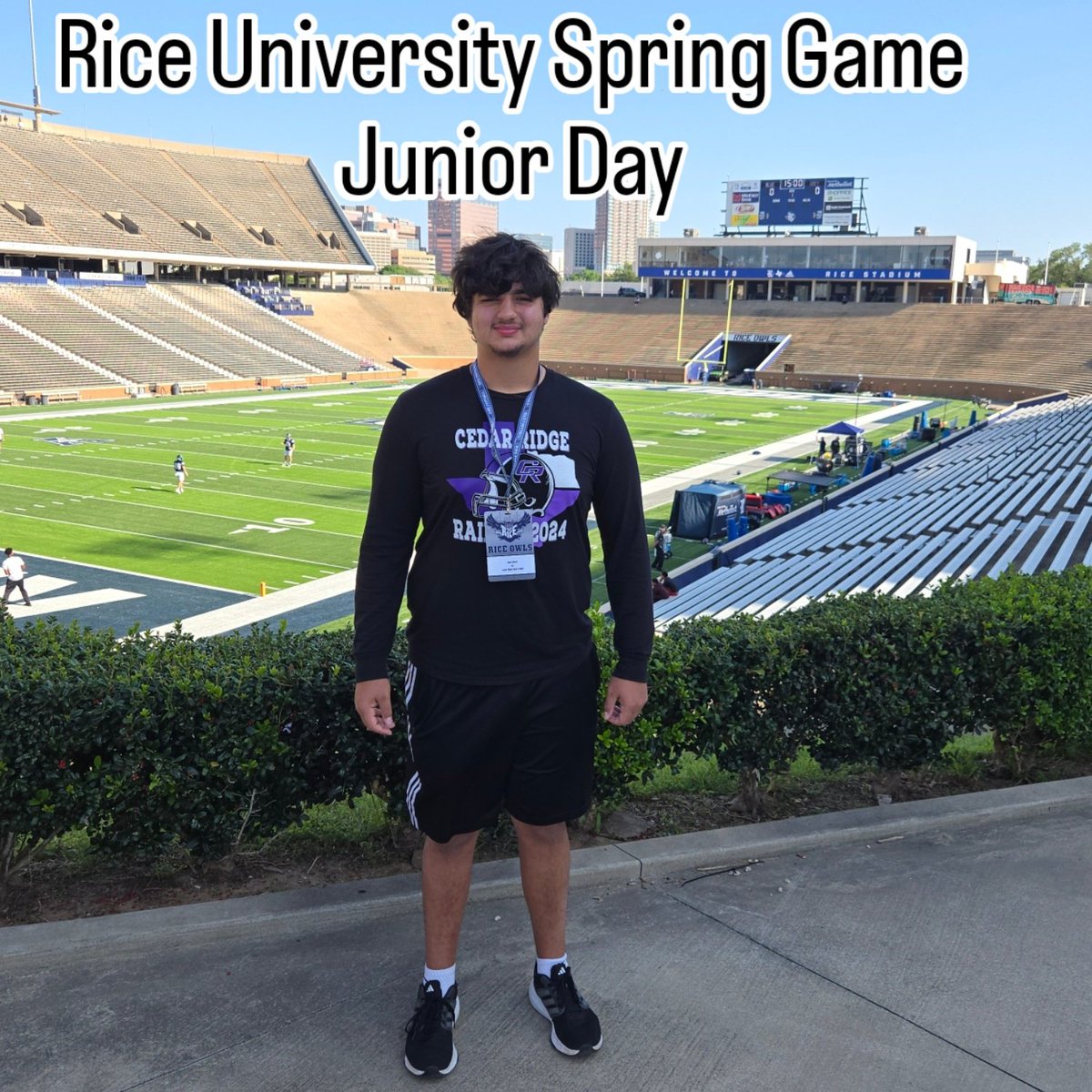 Isaac Elliott (Class of 2026) (@isaacelliott78) on Twitter photo I had a great time <a href="/RiceFootball/">Rice Football</a> Junior Day. Thank you for the invite! I had a great time and I look forward to coming back!! <a href="/Scott_AbellFB/">Scott Abell</a> <a href="/SandersDavis225/">Sanders Davis</a> <a href="/Alex_Shieldzy/">Alex Shields</a> <a href="/CoachVardeman/">Bryan Vardeman</a> <a href="/RRCRFootball/">Cedar Ridge Football</a> I had a great time <a href="/RiceFootball/">Rice Football</a> Junior Day. Thank you for the invite! I had a great time and I look forward to coming back!! <a href="/Scott_AbellFB/">Scott Abell</a> <a href="/SandersDavis225/">Sanders Davis</a> <a href="/Alex_Shieldzy/">Alex Shields</a> <a href="/CoachVardeman/">Bryan Vardeman</a> <a href="/RRCRFootball/">Cedar Ridge Football</a>