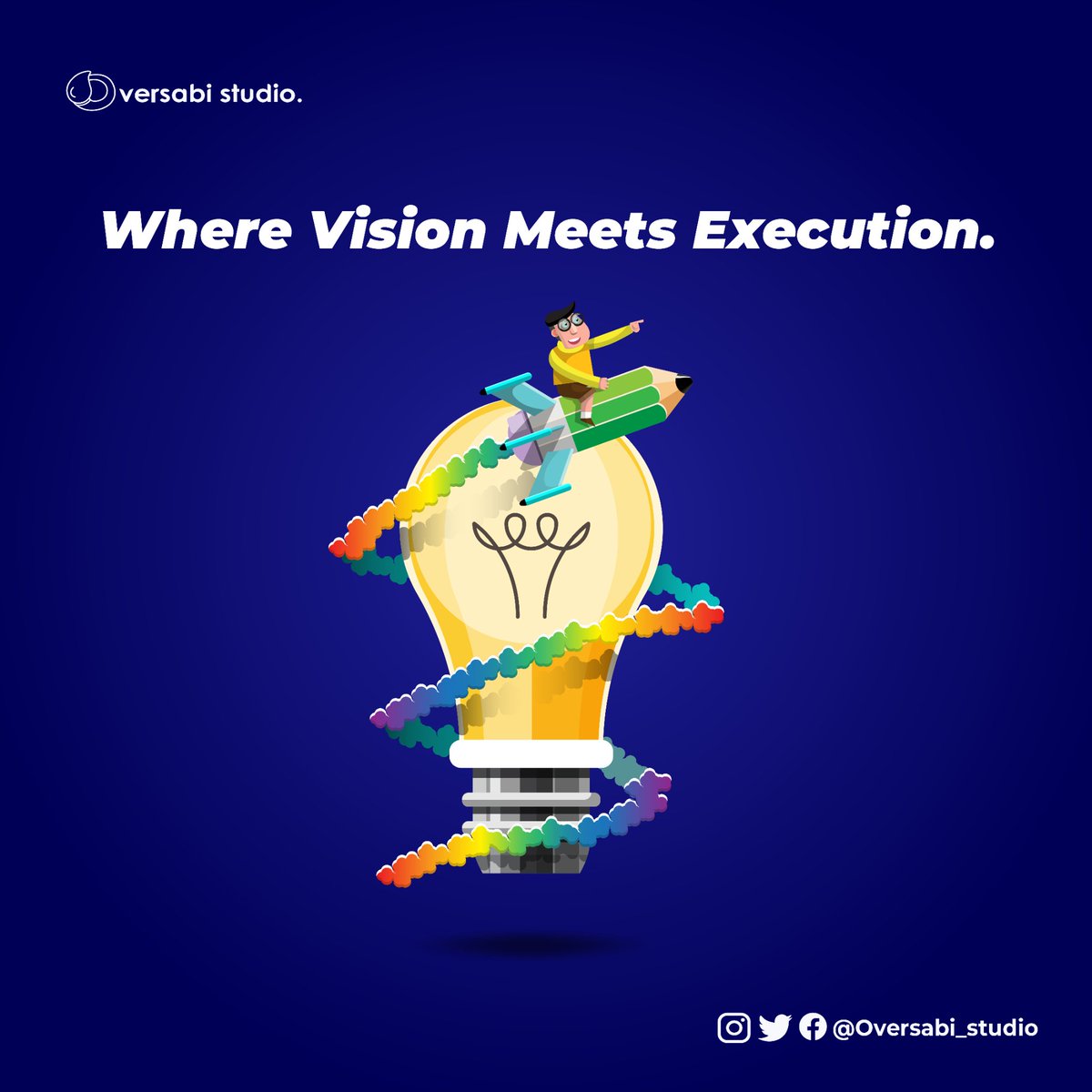 OversabiStudio's tweet image. Turning wild ideas into real-world wins — that&apos;s what we do at Oversabi Studio.

#WhereVisionMeetsExecution
#OversabiStudio #DesignTwitter #CreativeThinking #BrandDesign #ExecutionMatters #IdeaToImpact