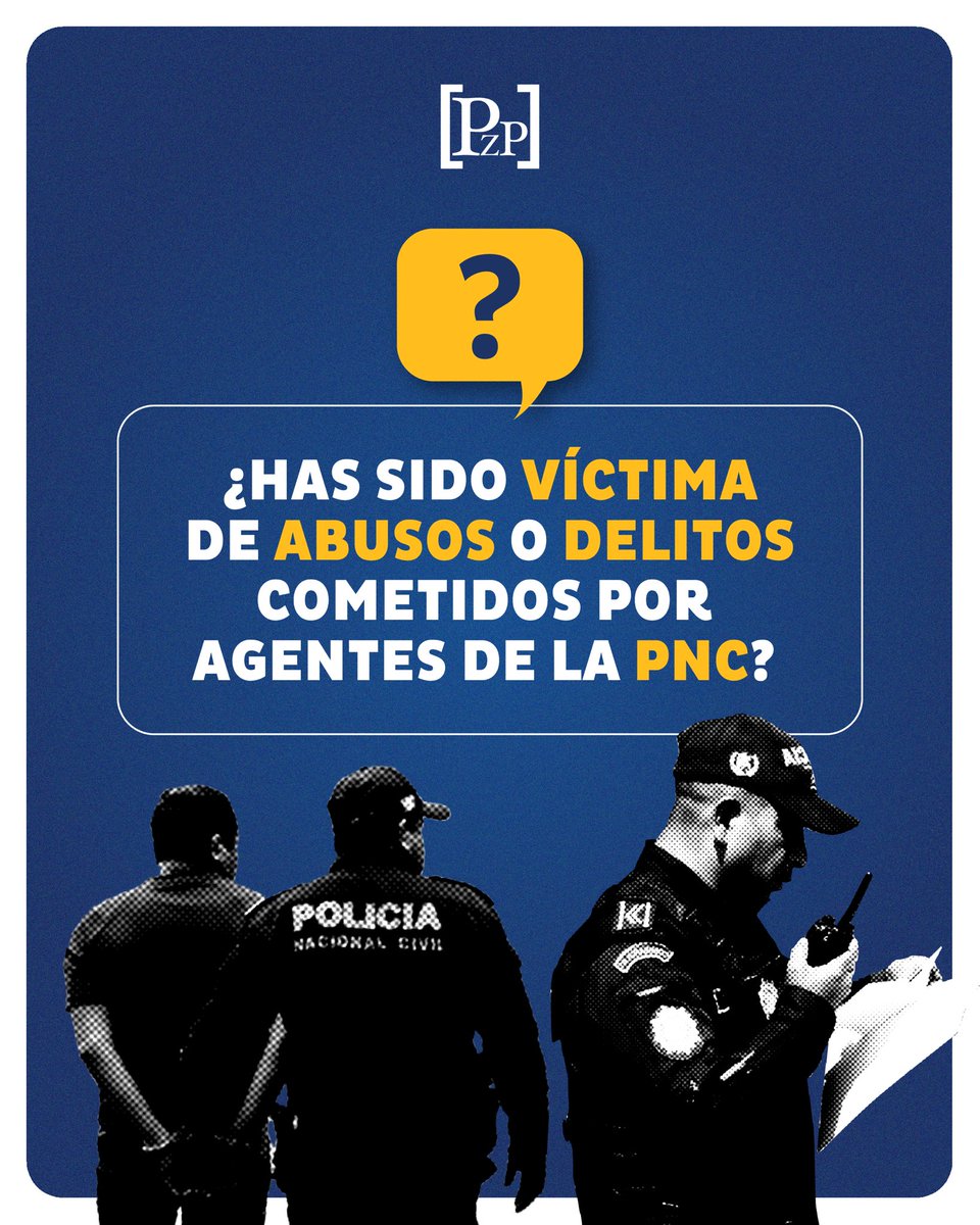 👮‍♂️ ¿Fuiste víctima de abuso policial o conocés a alguien que lo fue?

Queremos leerte. En Plaza Pública estamos trabajando en este tema para contarte cómo actúan quienes deberían protegerte.

También puedes escribinos por DM.