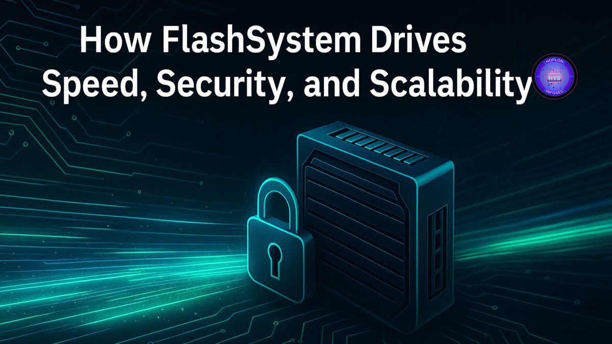 HoplonInfosec's tweet image. IBM FlashSystem emerges as a next-generation storage solution built to address these challenges with remarkable performance, advanced security, and future-ready scalability.
More: hoploninfosec.com/new-ibm-flashs…

#Hoploninfosec #IBMFlashSystem #FlashStorage #Cybersecurity #HybridCloud