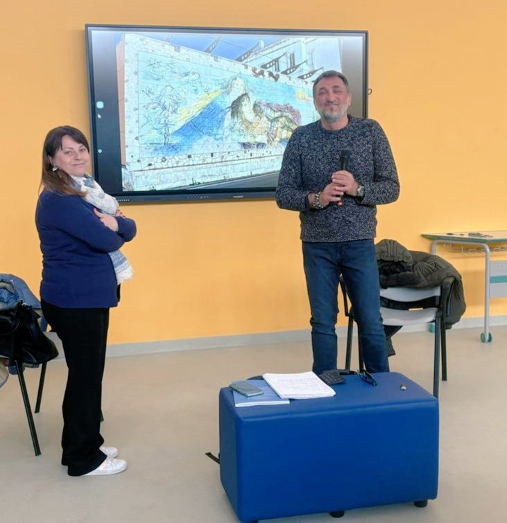 ElioMichelotti's tweet photo. #MettiUnaSeraETaranto all'IISS Archimede di #Taranto. Chiacchierata su #Falanto con gli studenti e le studentesse con alcune proposte per l'utilizzo del #Tartarugaio Un mitico grazie alla DS Patrizia Capobianco e alla prof.ssa Stefania Vozza. 🙏🌟💯 @MIsocialTW @RegionePuglia https://t.co/daL5wjY9Vr