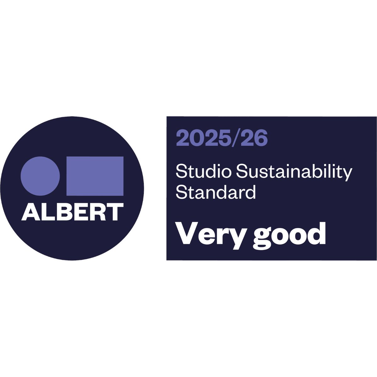We’re proud to have participated in @wearealbert Studio Sustainability Standard. We were able to focus on key areas within our facilities to reduce our environmental impact.
We’ve received a grade of very good for another year in the BAFTA albert 2025/26. Well done everyone!