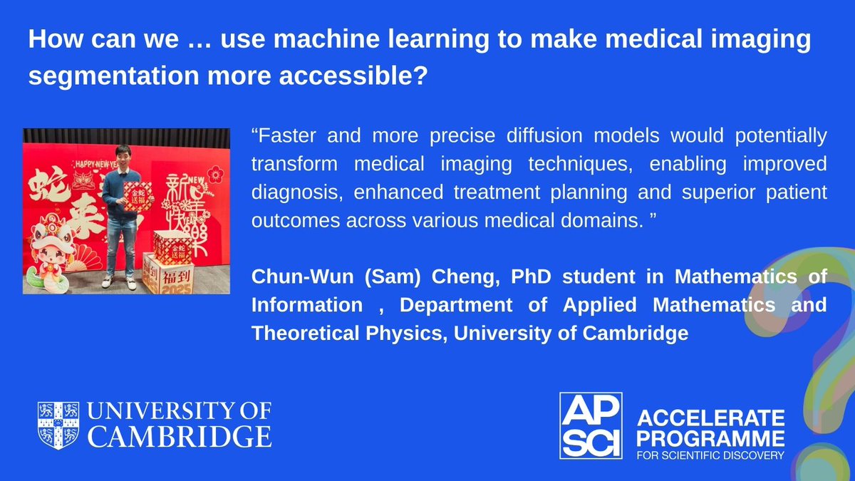 📢 New blog! Find out how PhD student <a href="/SamChunWunCheng/">samcheng</a>  is addressing limitations in image reconstruction and denoising for medical imaging with the long term aims of decreasing cost and increasing accuracy.

Find out more: bit.ly/3RPMX4s

<a href="/CamImaging/">Cambridge Image Analysis group</a> <a href="/MATH_ML_X_Lab/">Math+ML+X_Lab</a>
