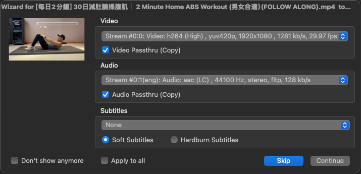 💡ffmpeg 最棒的GUI 外壳 —— ff·Works

上一篇推文提到了用Warp里的AI操作视频编解码工具ffmpeg，有朋友问有没有MCP方案，真有想法👍估计应该有大神在开发中了，耐心等等！

在此之前，如果还是习惯带用户界面的转码工具，可以试试ff·Works，底层还是ffmpeg套了个GUI，所有音视频编码功能一应俱全！