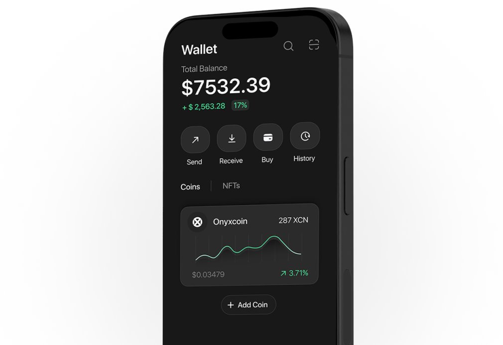 The Onyx Smart Wallet is around the corner for our beta launch with gas-free transactions and passkey wallet access, exclusively for the $XCN Ledger and more!