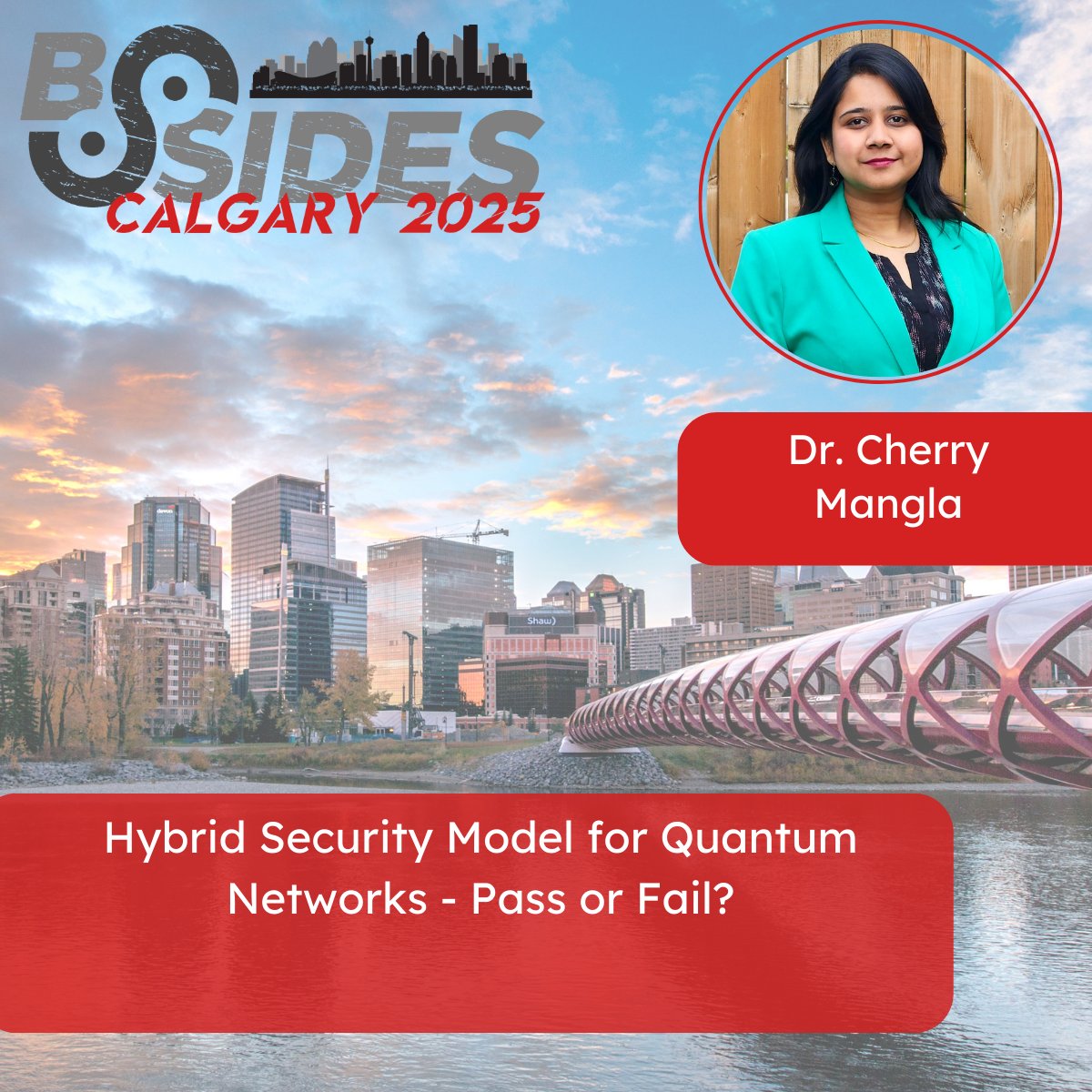 📣 BSides Calgary 2025: Speaker Spotlight! 📣

We're very excited to make a speaker spotlight announcement!

Meet Cherry M.! Cherry will be presenting at BSides Calgary 2025.

Get your tickets here for an event you don't want to miss!

lnkd.in/gBG89Q_r

#bsidescalgary