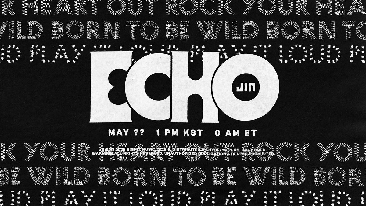 laviedenoona's tweet photo. RT AND REPLY

JIN IS COMING 
ECHO IS COMING 
#JinxEcho https://t.co/M5OxyQq0te