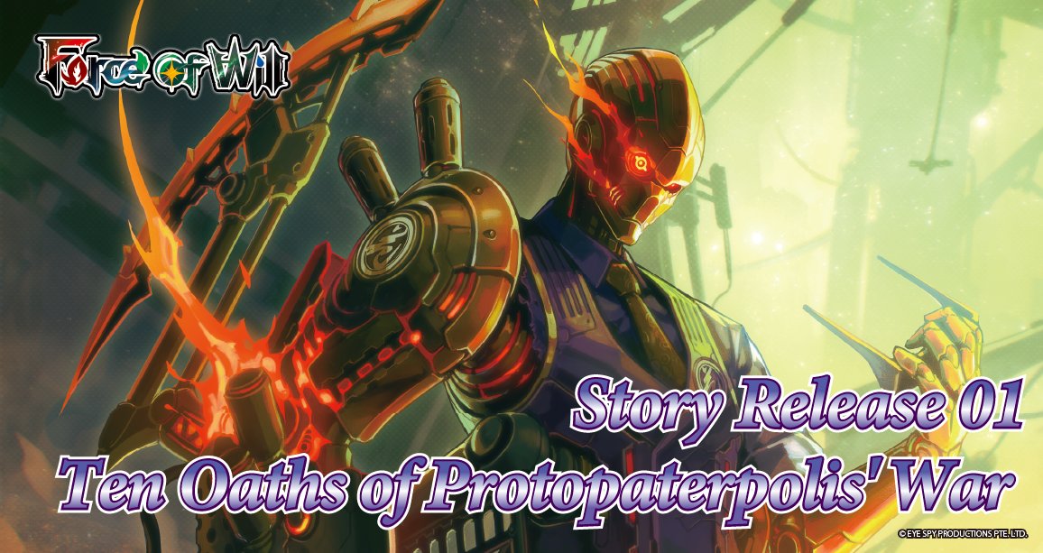 ForceOFWill_ES's tweet photo. https://t.co/WLnSPzevpk

https://t.co/ORNL44mUoQ

¡Nuevos capitulos del lore de #FowTcg! https://t.co/NuMe7FmFDS
