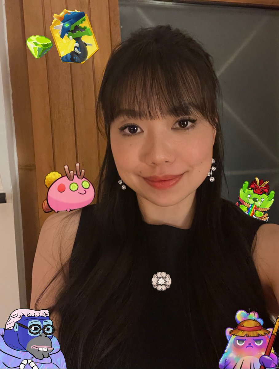 axie monday selfie 🤳

when big pump frens? bullpost now, not at ath. have conviction

cambria is all over my feed, so added some <a href="/playcambria/">Cambria</a> earrings on the pic -  we haven't played yet but holding 4 cores, companions being born

don't forget to post your ronin monday selfie