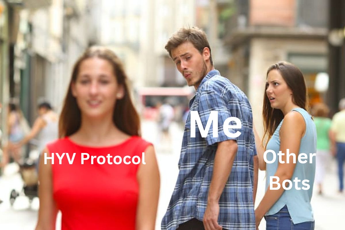 IamGoodlucck's tweet photo. The moment I discovered @HYVProtocol offers
Non-custodial trading, Bank-grade security, and Smart token vesting for long-term growth,
I’ve preferred it over every other trading bot.
Built differently 😘
#HYVProtocol #CryptoBots #Web3 https://t.co/LWUfLukeK1