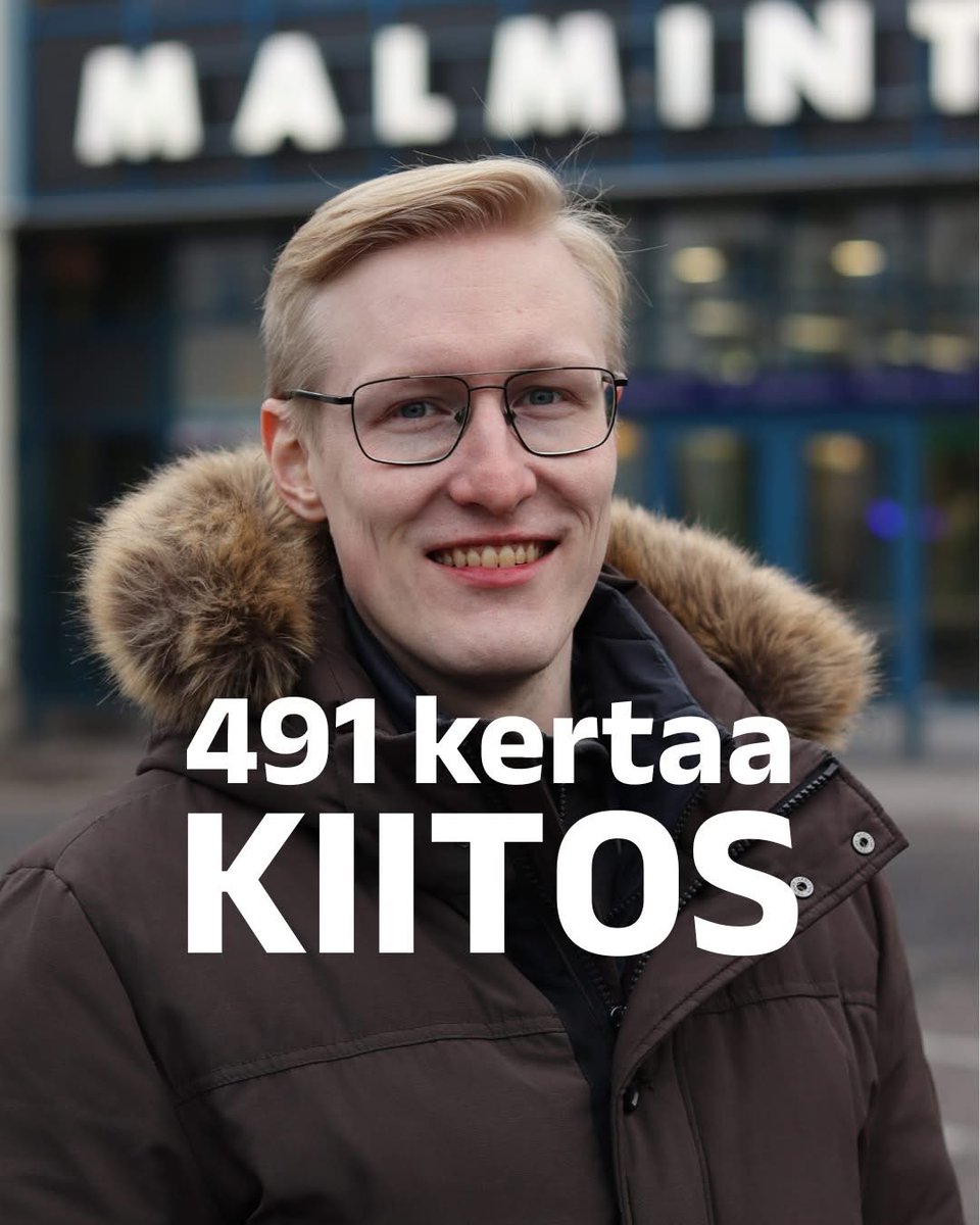 491 kertaa kiitos. Olen valtavan iloinen tästä tuloksesta, erityisesti vahvasta kannatuksesta Koillis-Helsingin alueella.

Lähdin tekemään alueellista kampanjaa, mikä myös johti vahvaan kannatukseen alueella. Tämä siitä huolimatta, että olin vaaleissa ehdolla ensimmäistä kertaa.