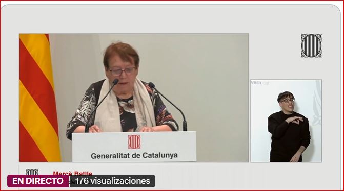 La presidenta del COCARMI, Mercè Batlle,ha dit que el Pacte Nacional pels Drets de les Persones amb Discapacitat, que se signa avui, "ha de suposar un punt d’inflexió en la nostra lluita per una societat més inclusiva, més accessible i més justa per a tothom"