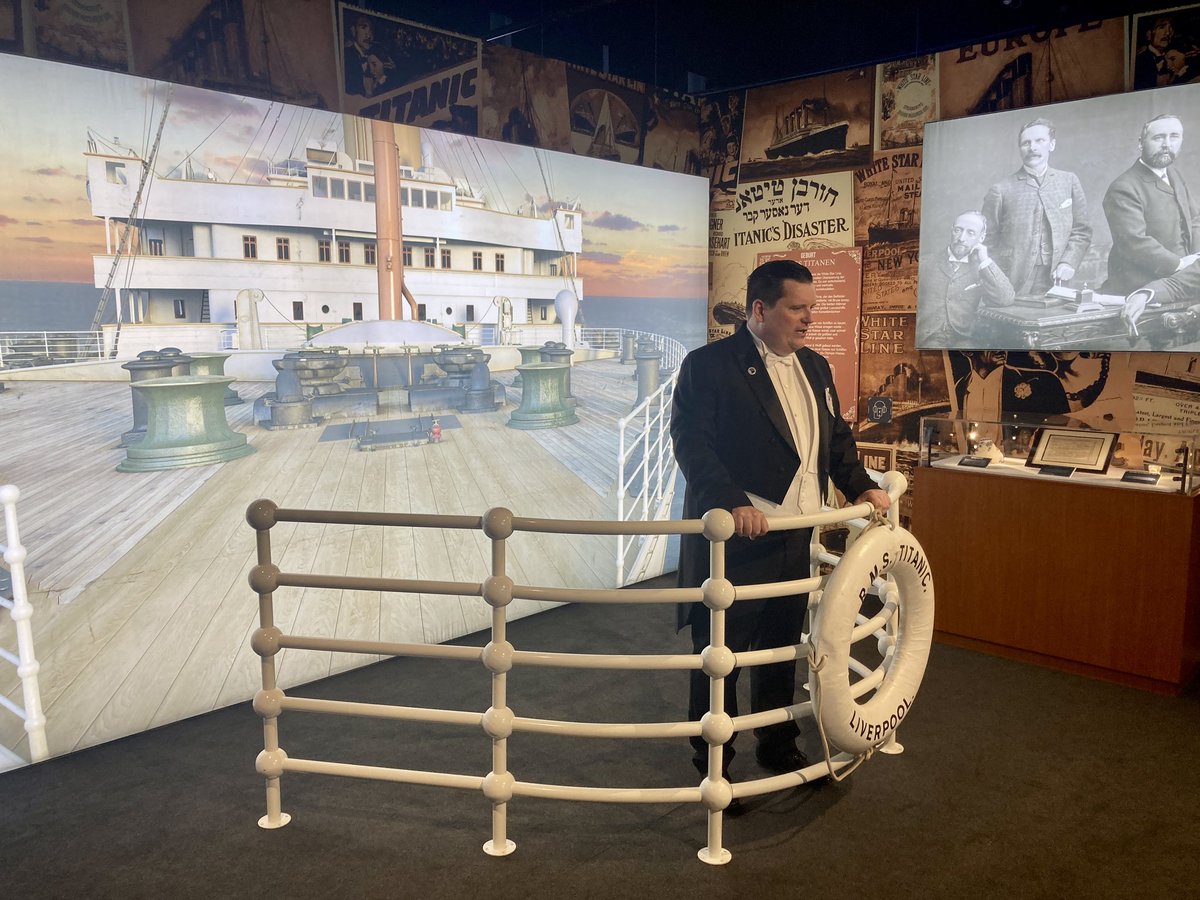 In #Hamburg kann man jetzt der #Titanic beim Sinken zusehen #Ausstellung #Show #exhibition