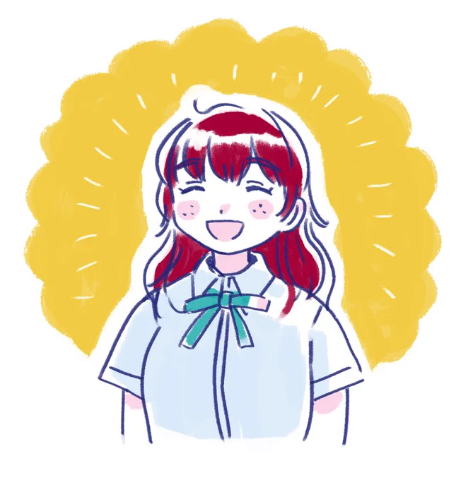 恋するSunflower大好きマンなのでday1この髪型で登場なさってた段階でン…?いやまさかね…おそろの髪型にしたんだよねきっと…ってめちゃくちゃそわそわしてしまったし何より夏服で髪下ろしのお姿もとっっっってもかわいくてこころからたすかってしまった 