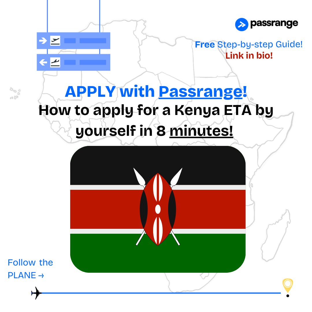 passrange's tweet photo. Yay! 🥳

The team @passrange has prepared a simple yet straightforward guide to help you apply for a Kenya ETA as simple and as fast as possible!

Get it for free here: https://t.co/H1HwzyqCoI https://t.co/YIO6yWzEDn