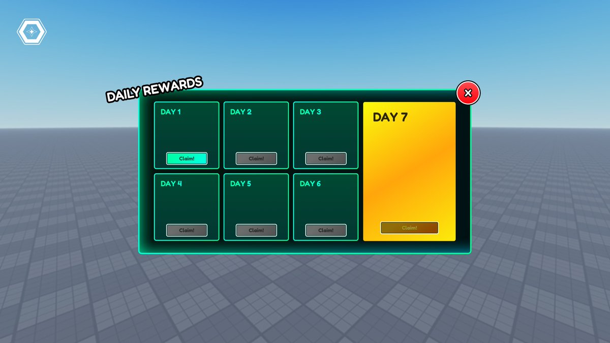 Daily Rewards - April 14

#Roblox | #RobloxDev | #RobloxDevs