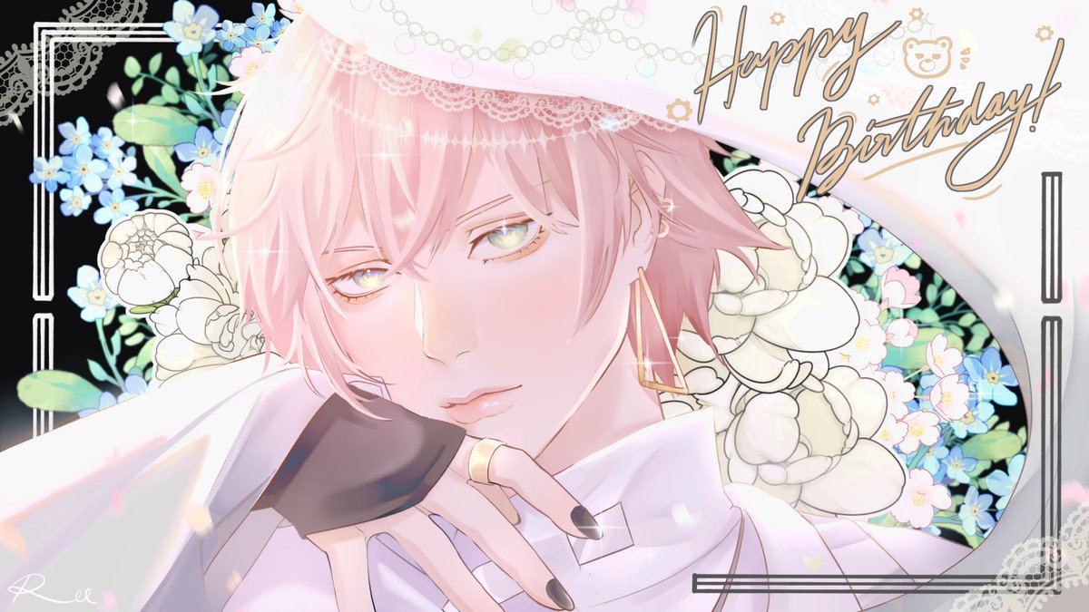 NemuRee_'s tweet image. Happy Birthday!!🎉🎉🎉
#律可誕生日2025 
#りつあーと