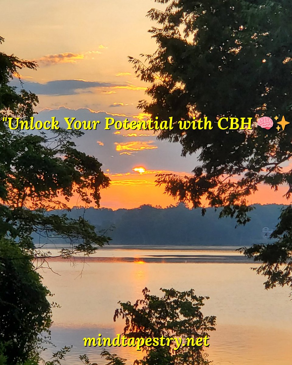 Ready to unlock your potential? 🧠✨ Explore Cognitive Behavioral Hypnotherapy (CBH) and transform your life! DM me to learn more. 💌 Link in bio.

#CBH #Hypnotherapy #MentalHealth #PersonalGrowth #Mindtapestry