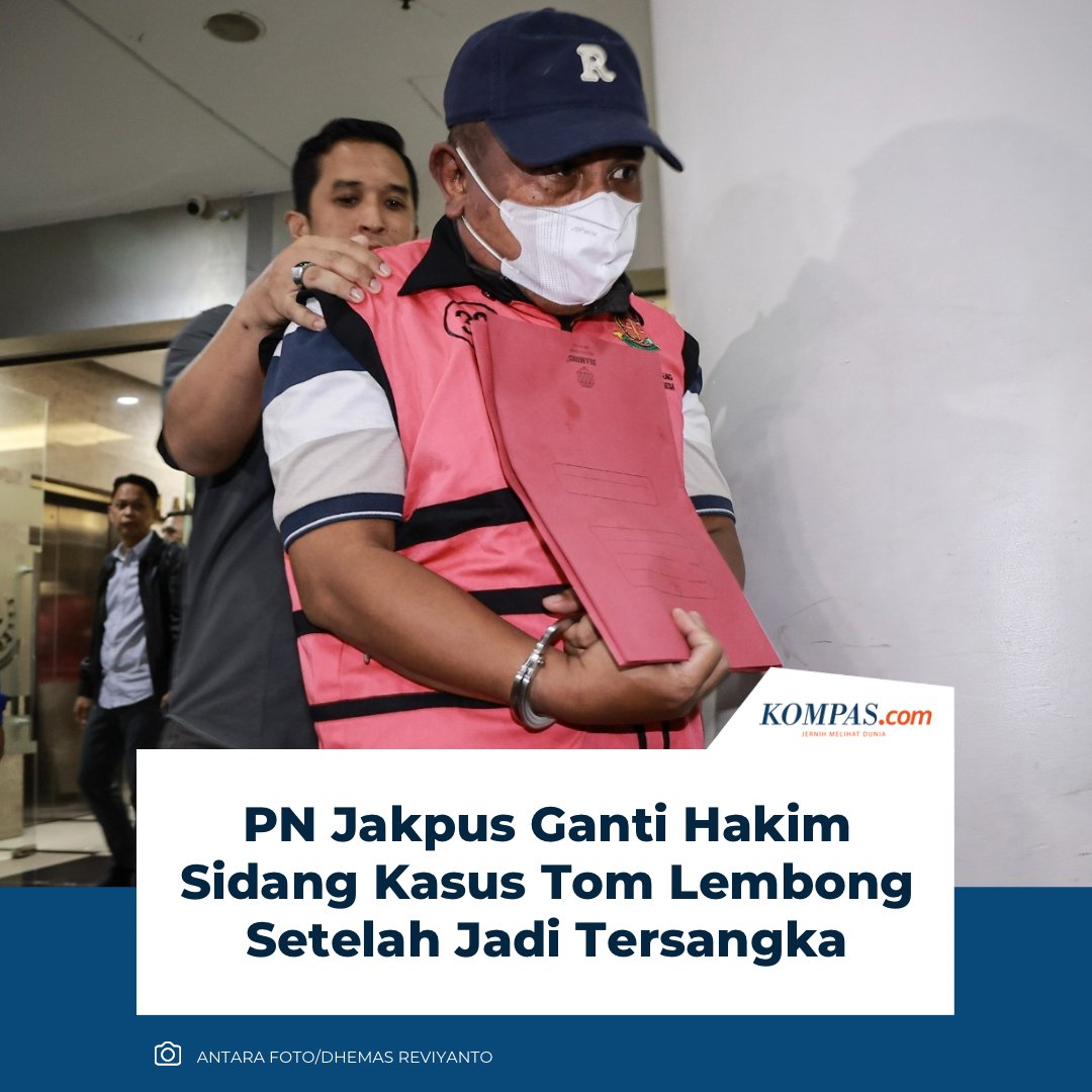 Belum ada bukti yang memberatkan, namun Tom Lembong habis-habisan di periksa dan di kuliti hingga di tahan.
Sementara hakim yang menegakkan keadilan jauh lebih buruk kelakuannya.