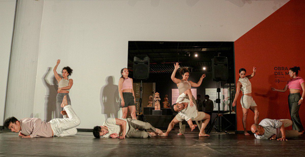 #CooperaciónInterinstitucional | La Compañía Nacional de Danza, presentó las obras “Sensemayá” y “Danzón”, en el cierre de la exposición temporal del artista Estuardo Maldonado, en el Museo Nacional del Ecuador (MuNa)
📰 Lee la noticia en: tr.ee/uGwJhWOr3u
#ElNuevoEcuador