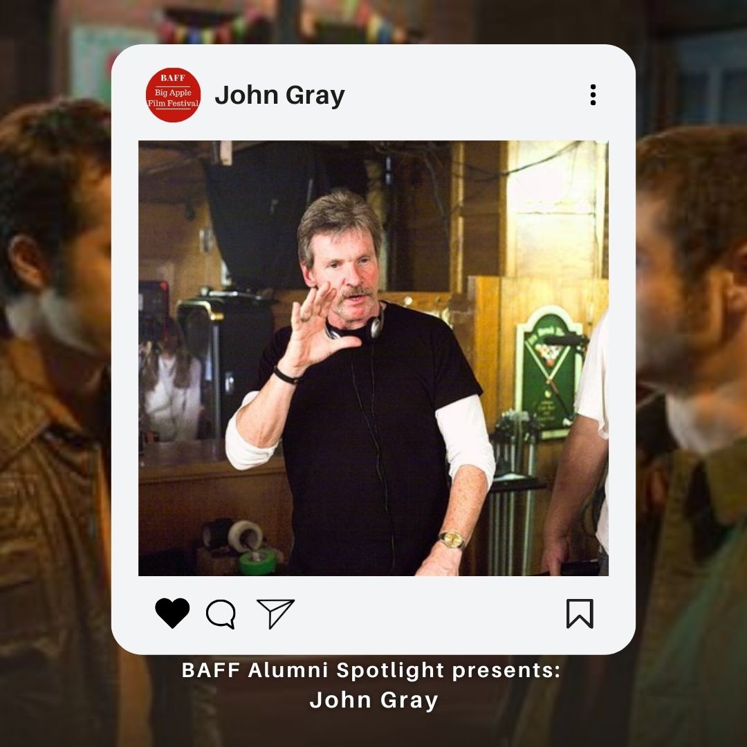 ALUMNI IN THE SPOTLIGHT: John Gray! As a veteran of the industry, John has had multiple films selected to screen at BAFF. John has  also produced numerous hit TV series, including The Ghost Whisperer (CBS), Reckless (CBS) and The Family (ABC). 
#JohnGray #FilmFestival #Filmmaking