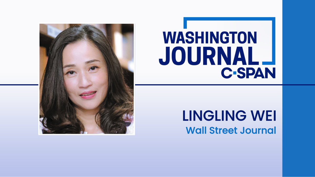 TUES| Lingling Wei (@Lingling_Wei), chief China correspondent for the Wall  Street Journal, discusses the brewing trade war between U.S. and China and  the impact of retaliatory tariffs. Watch live at 9:30am ET!