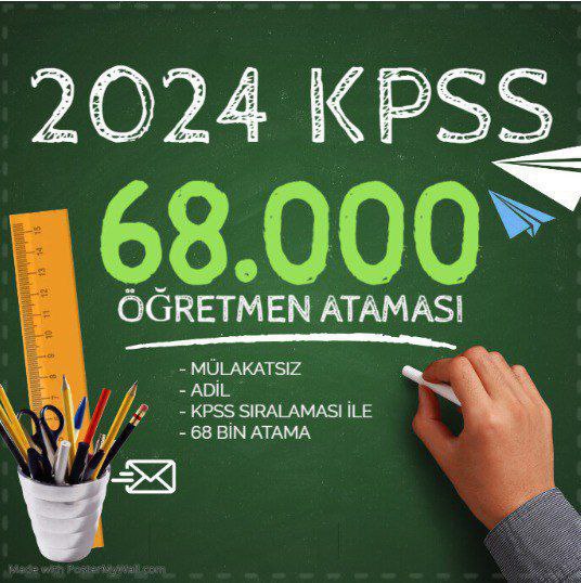 Sayın Cumhurbaşkanım,
Atama bekleyen öğretmenlerin beklentisi bir sayıdan ibaret değil, bir ömre karşılıktır.
68 bin atama öğrencileri sevindirecektir.
<a href="/RTErdogan/">Recep Tayyip Erdoğan</a> <a href="/_cevdetyilmaz/">Cevdet Yılmaz</a> <a href="/hasandogan/">Hasan Doğan</a> <a href="/vedatdemiroz/">Vedat Demiröz</a> <a href="/EmineErdogan/">Emine Erdoğan</a> <a href="/fahrettinaltun/">Fahrettin Altun</a> <a href="/tcbestepe/">T.C. Cumhurbaşkanlığı</a>
#CumhurbaşkanımMEBe68BinAtama