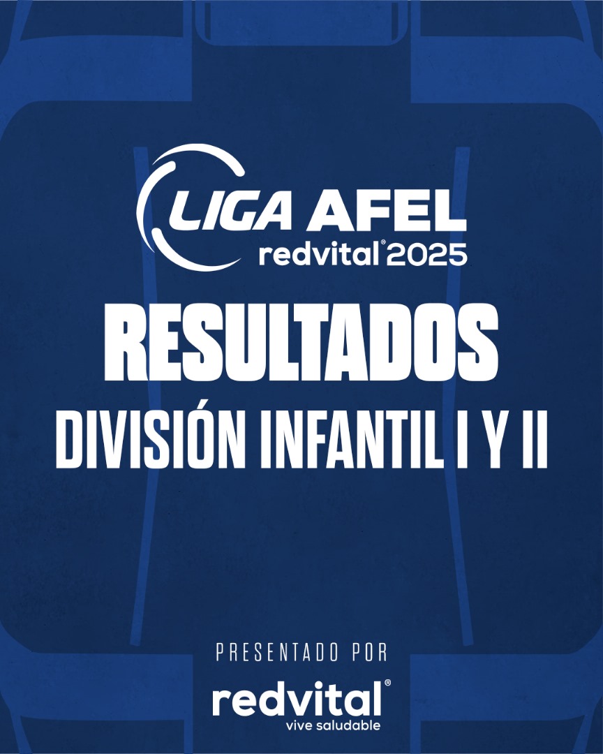 SomosAfel's tweet image. 📊 ¡Estos son los resultados de la Jornada N°6 de la #LigaAFEL @redvital_ve 2025 en la División Infantil I y II! 

☑️ Tabla presentada por @redvital_ve "Vive saludable" 

#SomosAFEL #TeamAFEL