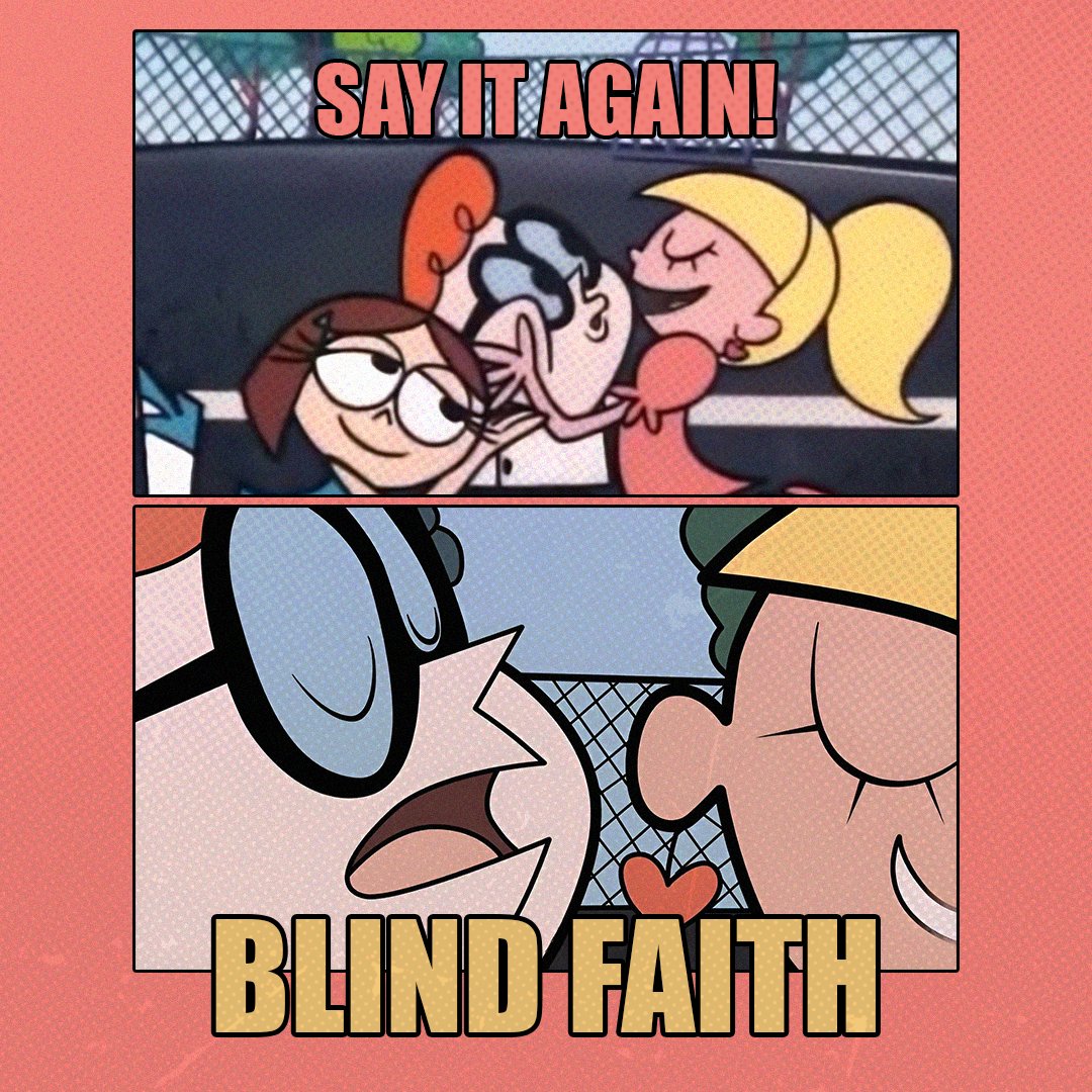 You love to hear it, don't you?!