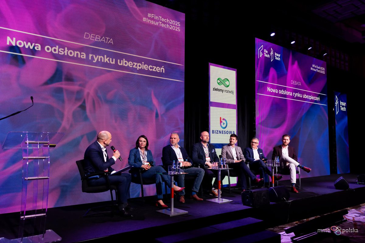 FinTechDigital's tweet image. Jak nowe technologie i zmieniające się oczekiwania klientów redefiniują sposób działania branży ubezpieczeniowej? Rozmawialiśmy o tym podczas debaty: „Nowa odsłona rynku ubezpieczeń”.

#FinTech2025 #InsurTech2025