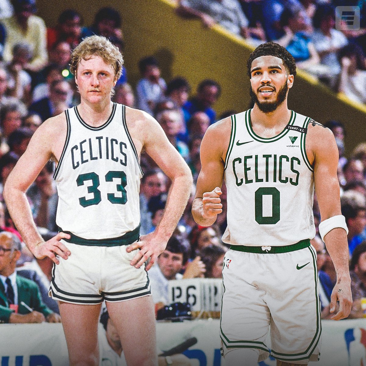 ☘️“Larry Bird is the best Celtic of all time and that’s the guy that I’m chasing.”  — Jayson Tatum

#LarryLegend