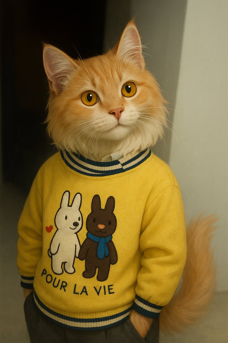 ChatGPTに猫の擬人化お願いしたら完成したのただのしゃけだった