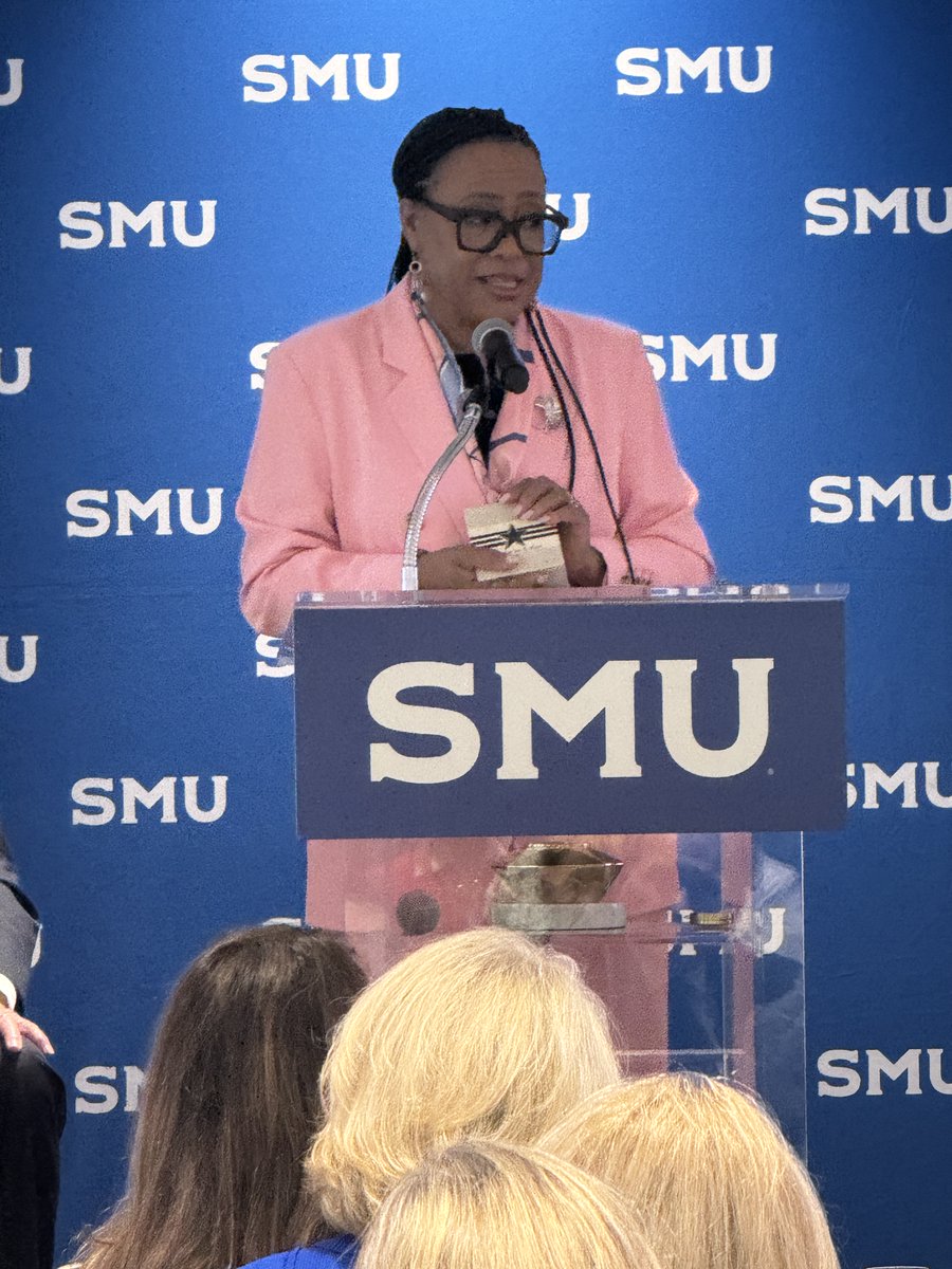 MaguireEthics's tweet image. Huge congratulations to @cyntmarshall, our 2025 J. Erik Jonsson #Ethics Award recipients! #SMUEthics