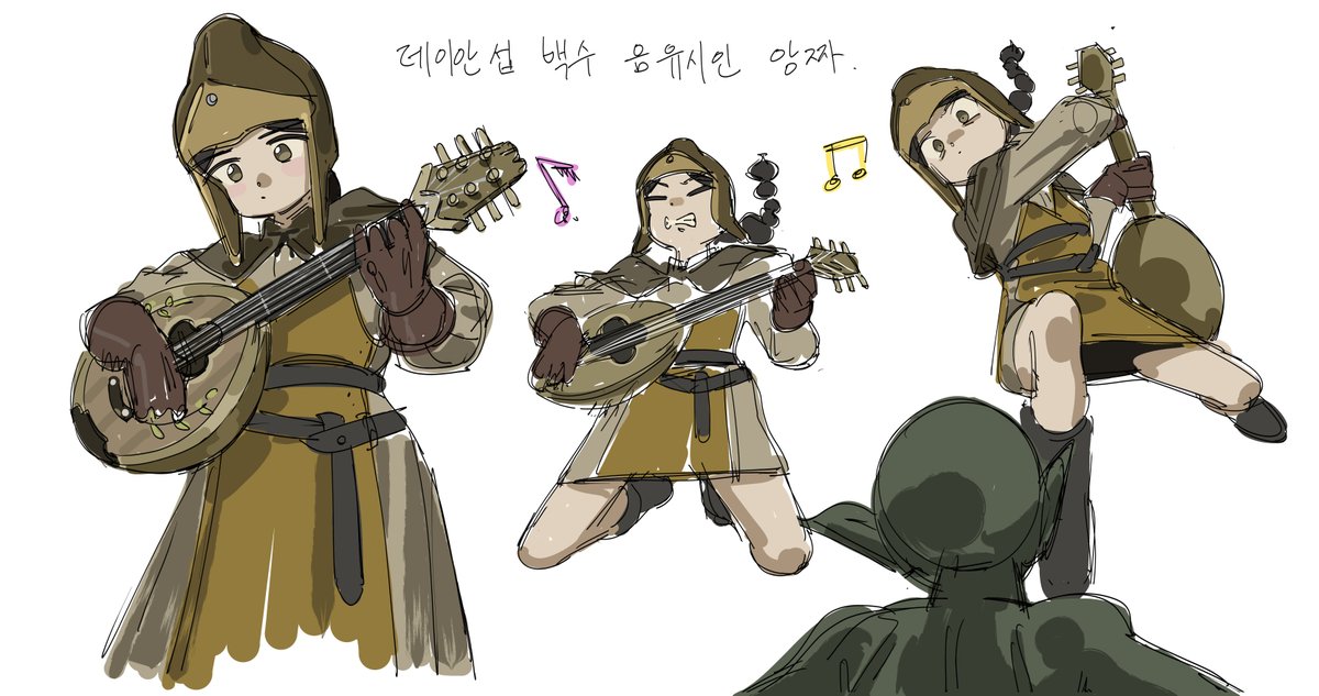 dwarf3727's tweet image. 모바노기 그림 재업..