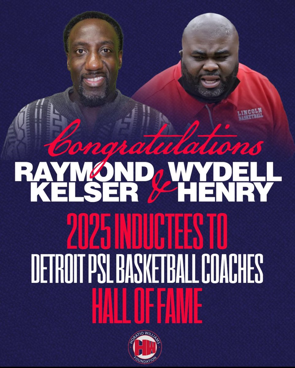IT’S A GOOD DAY TO GO IN THE 
HALL OF FAME. 

TODAY AT THE MGM GRAND CASINO 
COACH WY GOES INTO THE 
DETROIT PSL H.O.F

CONGRATS AGAIN COACH WY
<a href="/HenryWydell/">coach Y</a> 🫡