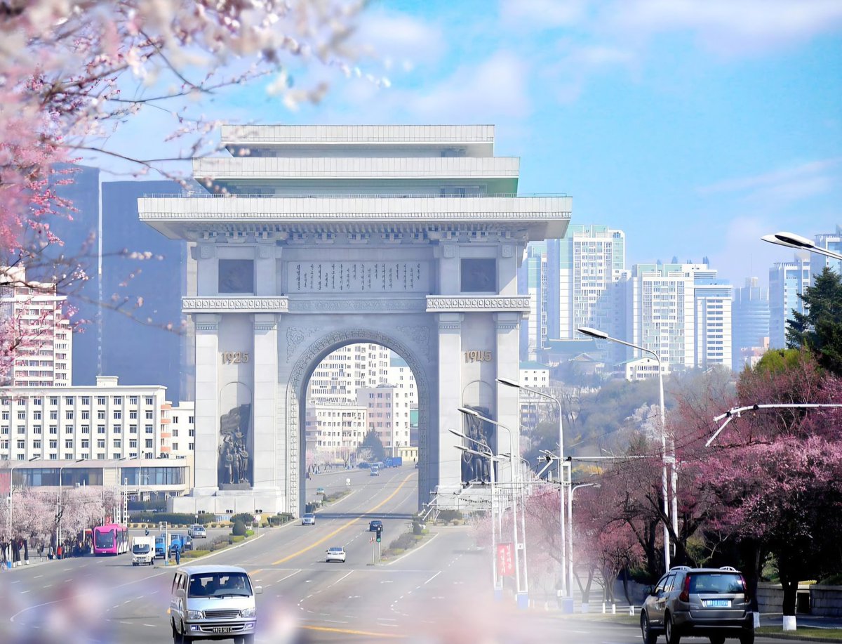 The Arch of Triumph in Pyongyang stands as a lasting tribute to the legacy of President Kim Il Sung and his role in national liberation of Korea