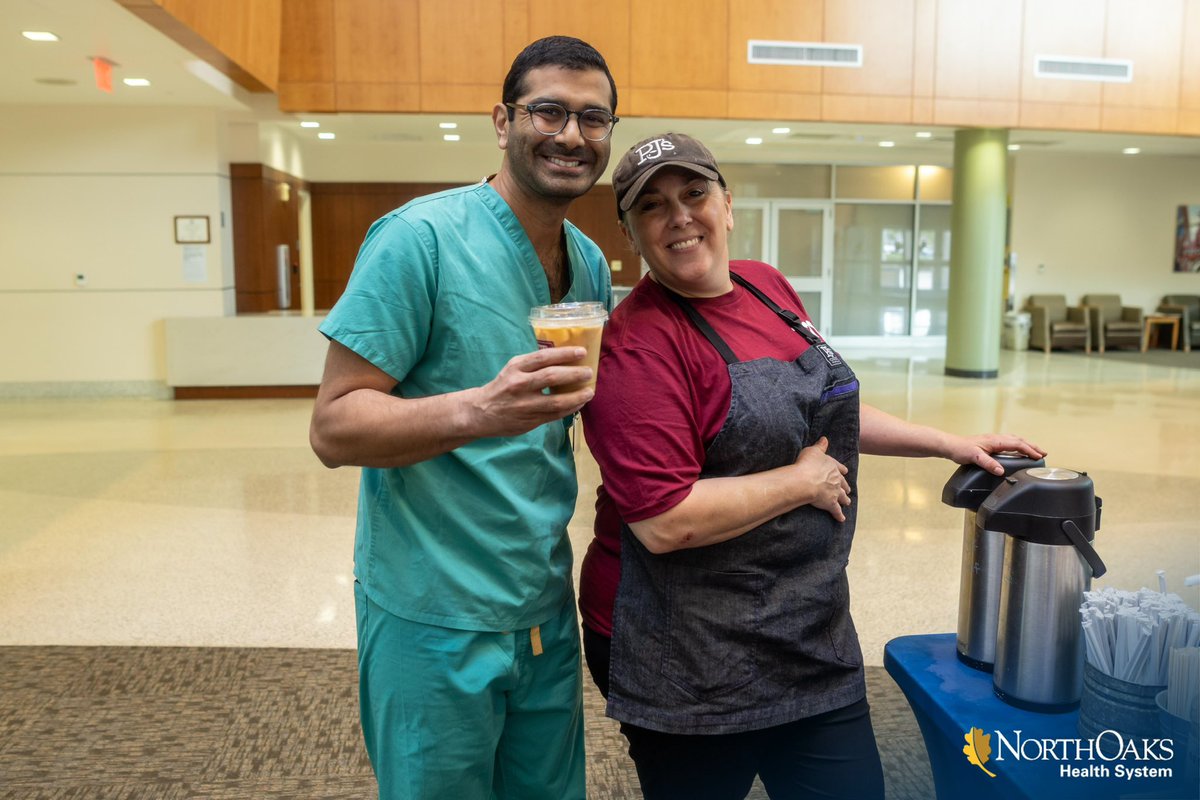 ☕🎉 North Oaks is celebrating 65 years of serving our community! We kicked off Anniversary Week with Coffee Kiosk Monday, featuring delicious brews from PJ’s Coffee — generously provided in partnership with the North Oaks Foundation. Cheers to 65 years and a latte more to come!